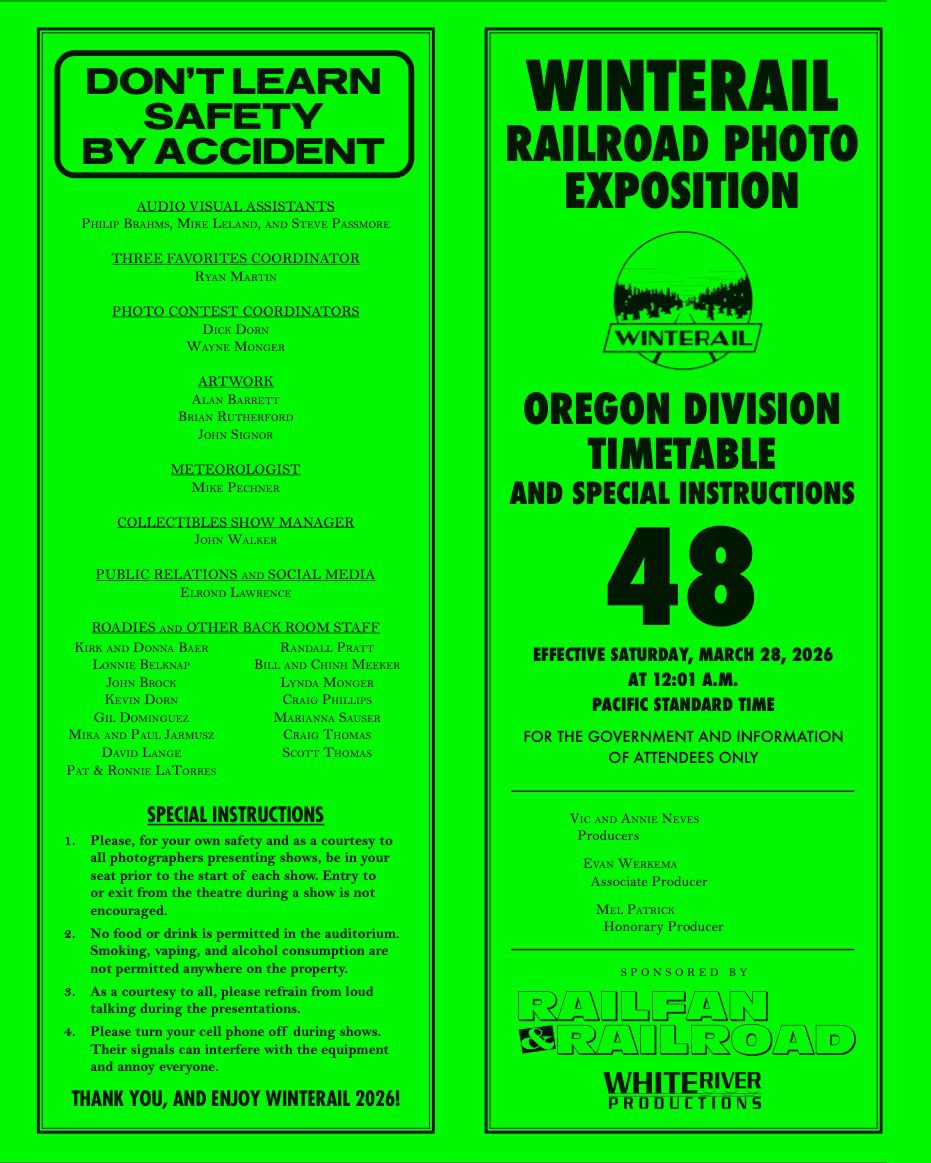 WR Timetable program